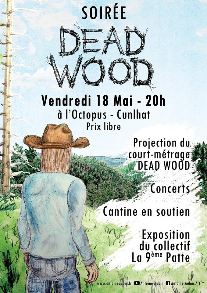 Affiche Soirée Dead Wood